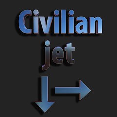 Civilian jet