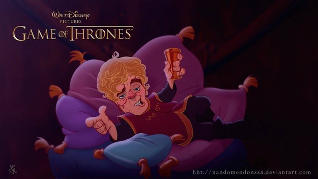 Tyrion Lannister in walt Disney cartoons