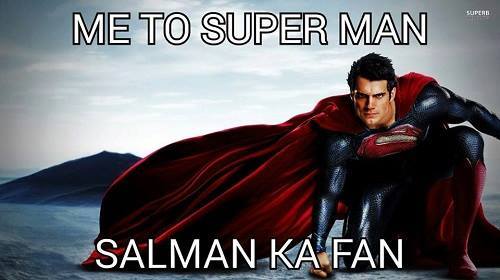 Superman Salman ka fan