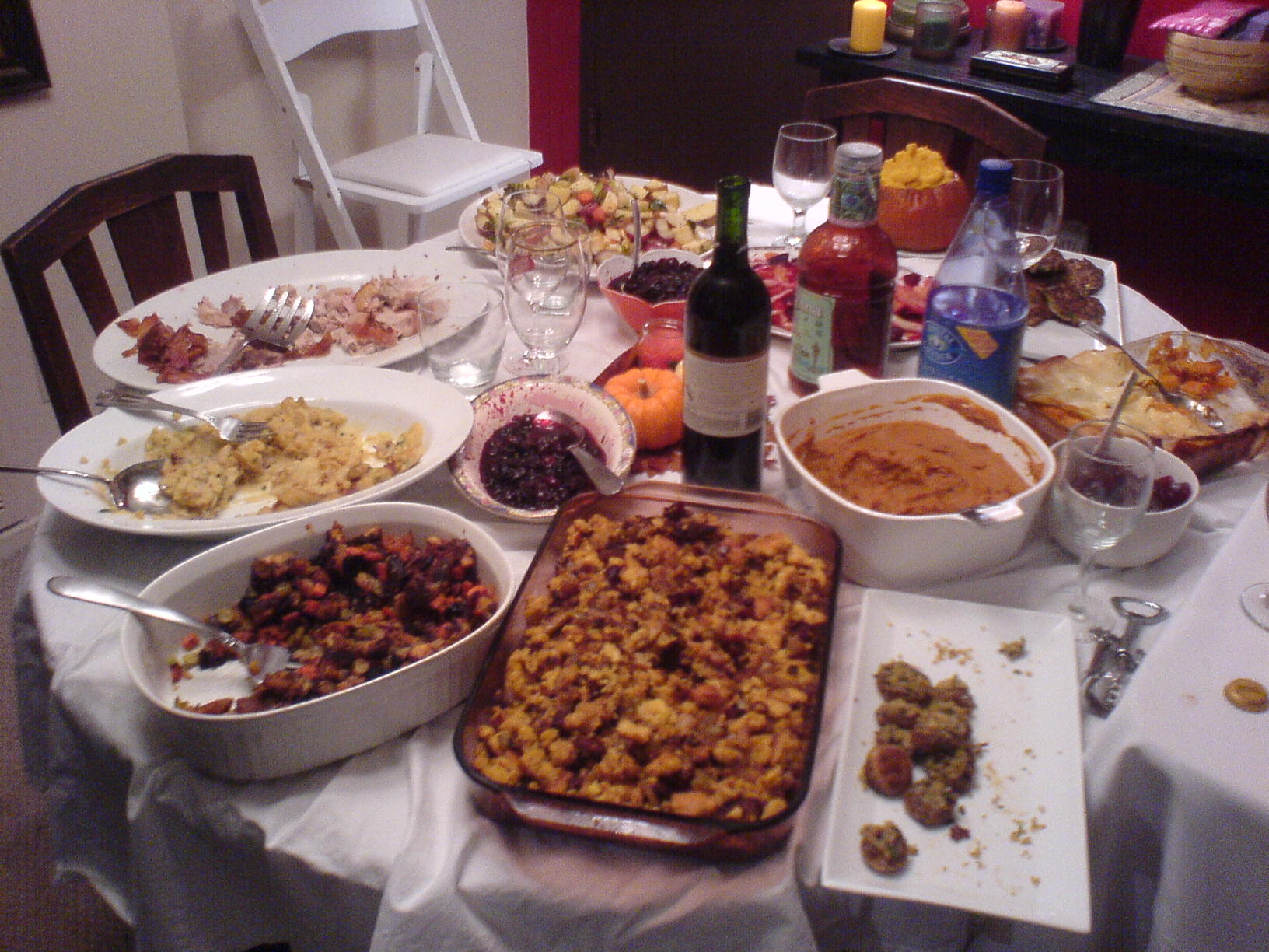 Thanksgiving dinner '06
