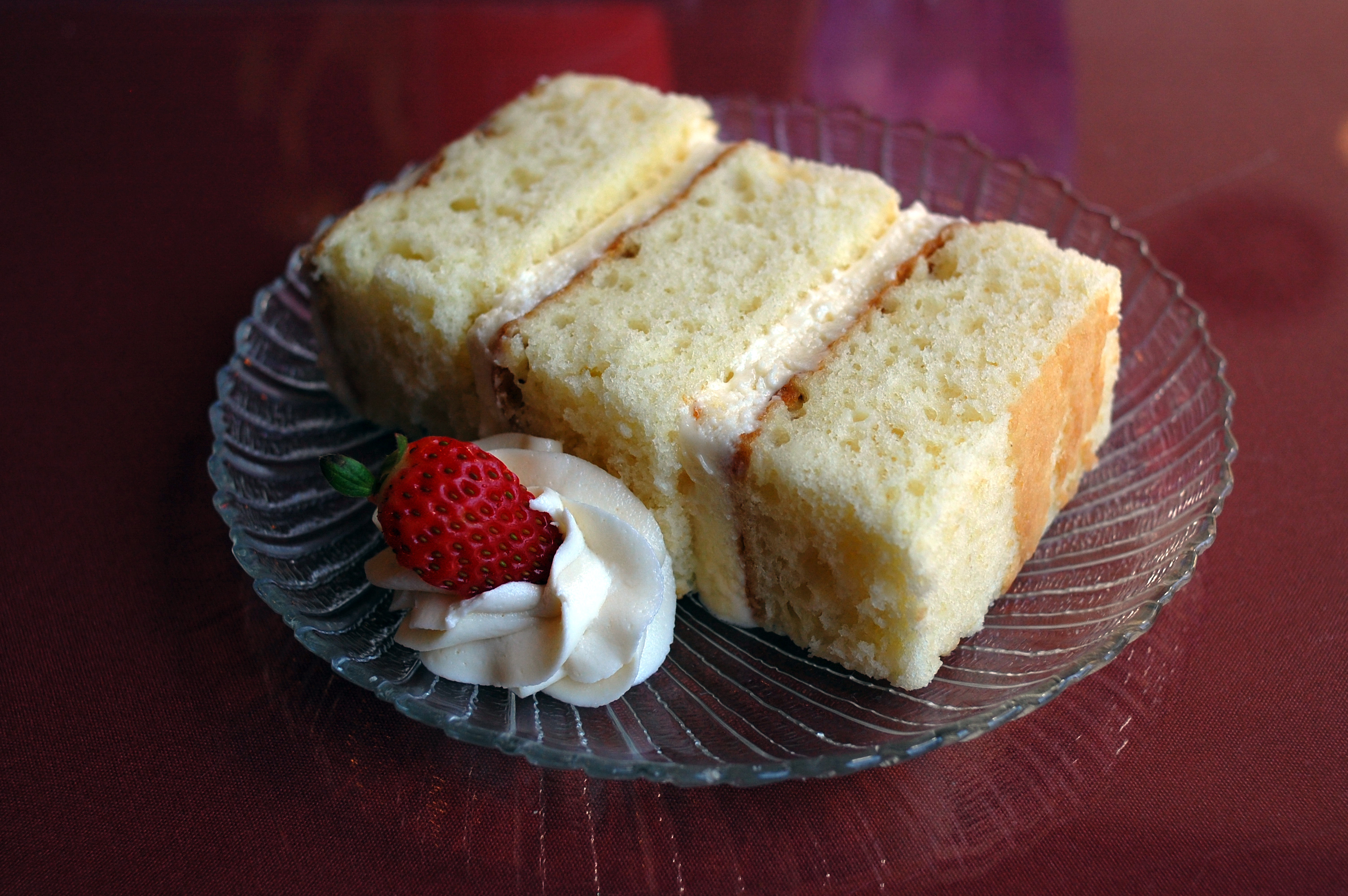 Vanilla Buttercreme Cake at Olexa's