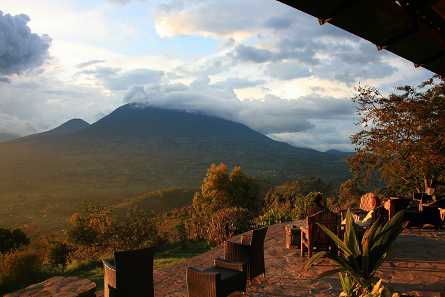 The View from Virunga Lodge