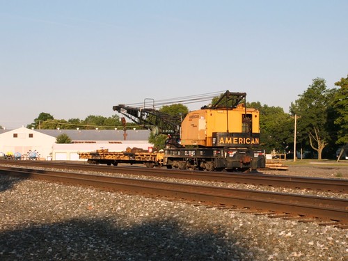 railroad ohio chicago train crane norfolk line southern edgerton conrail cl3045