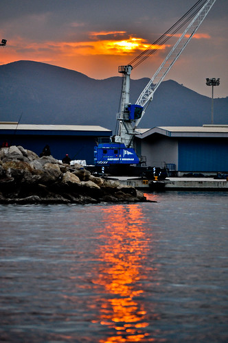 sunset sea orange mer port puerto harbor mar twilight porto puestadesol crépuscule naranja gandia crepúsculo coucherdusoleil