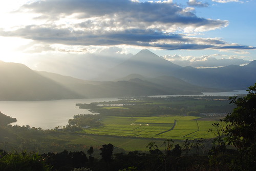 santa sol landscape lago atardecer volcano view elena vista mirador volcanes resplandor amatitlan barillas