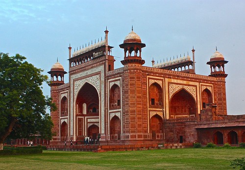 Taj Mahal entrance
