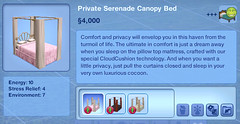 Private Serenade Canopy Bed