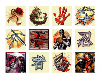 free Elektra slot game symbols