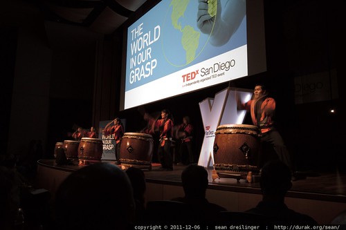 san diego taiko drummers @ TEDx San Diego 2011    MG 3463