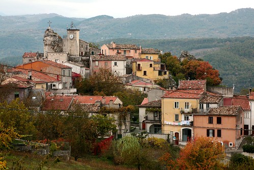 italy town italia village pia borgo abruzzo rocc noprocessing