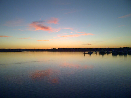 sunset sky sun reflection water clouds river island blackberry beaufort lowcountry portroyal seaislands portroyalisland