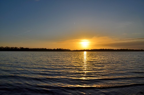 blue sunset sky lake nature water soleil nikon lac bleu ciel d5100