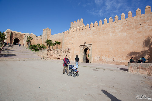 Bab Oudaia, puerta de acceso a la Kasbah. RABAT.