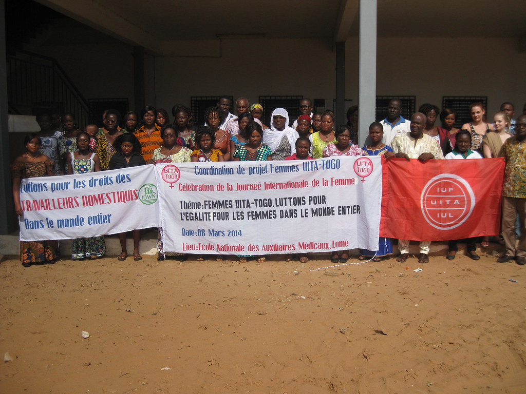 2014-3-8 Celebration on IWD in Togo