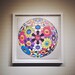 Happy lunch in a new café with these happy flower #mynew30things @takashi murakami