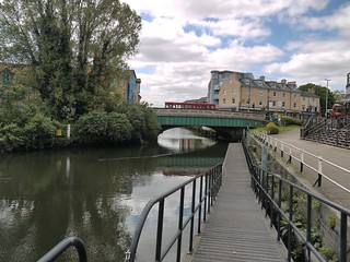Leaving Canal at Brentford