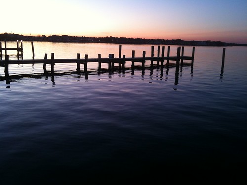 sunset water docks bay sunsets thebay