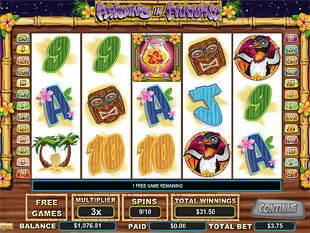 Penguins in Paradise free spins