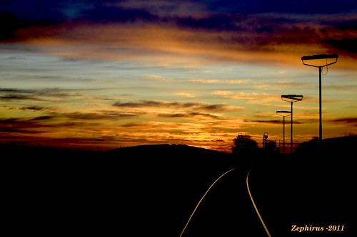 railroad sunset sicily railways ragusa donnafugata