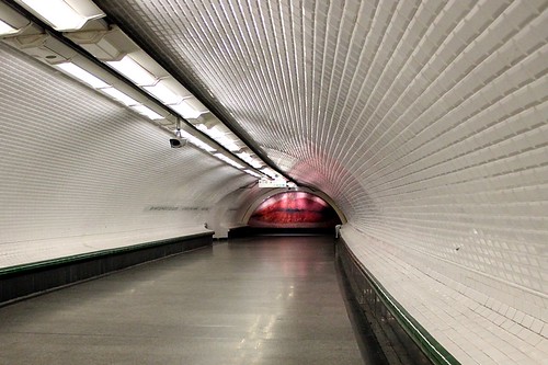 St Lazare station, Paris metro