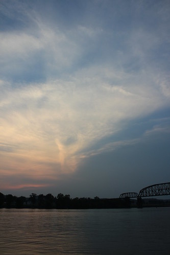 sunset us wv westvirginia ohioriver pointpleasant