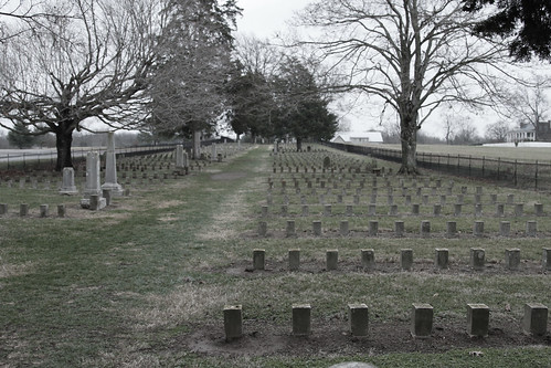 cemetery sunrise franklin war ground confederate civil hallowed 1864 carnton