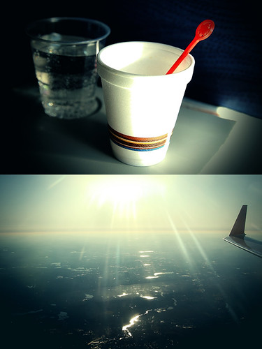 two sky usa sun toronto ontario canada cup water coffee boston plane canon river ma fly diptych earth flight wing cups tray soda aircanada alienskin ef24105l morningdewphotography t1i stirrstick