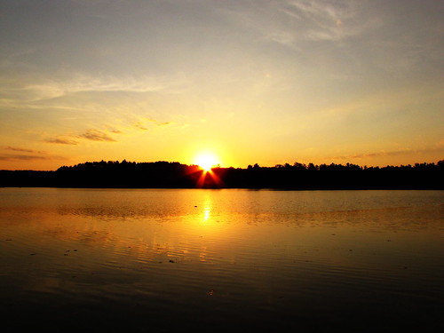 lake water sunrise october wi hazelhurst lake17