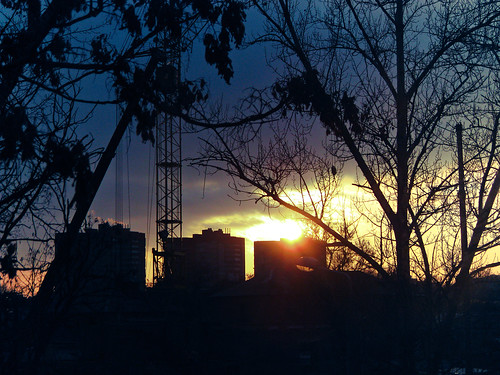 sunset window sonnenuntergang russia rostov