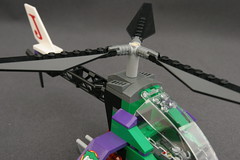 6863 Batwing Battle Over Gotham City - Joker's Helicopter 6