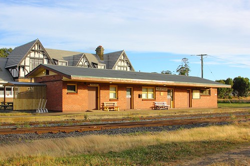station australia tasmania stationbuilding tasrail parattah canoneos550d