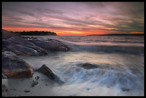 ocean sunset beach ma sand rocks massachusetts nikond50 gloucester justinsmith nilesbeach nikon1735mmf28 justinsmithphotocom