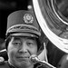 Marching Band Musician Lunar New Year NYC Chinatown 2012