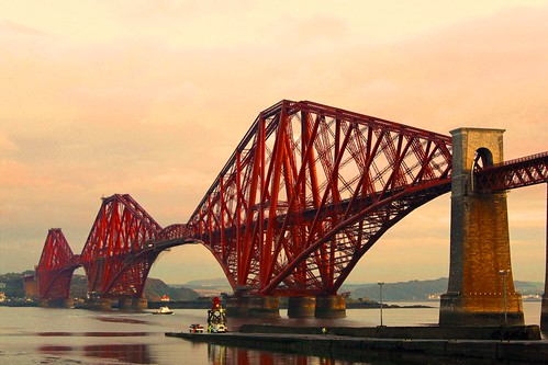uk morning bridge sunrise scotland early rail forth queensferry unwrapped nuframe