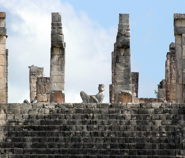 2011 MEXICO-046 CHICHEN ITZA TEMPLE OF THE WORRIORS 墨西哥 奇琴伊察 武士神庙