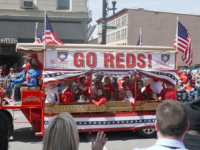 Reds Opening day Parade
