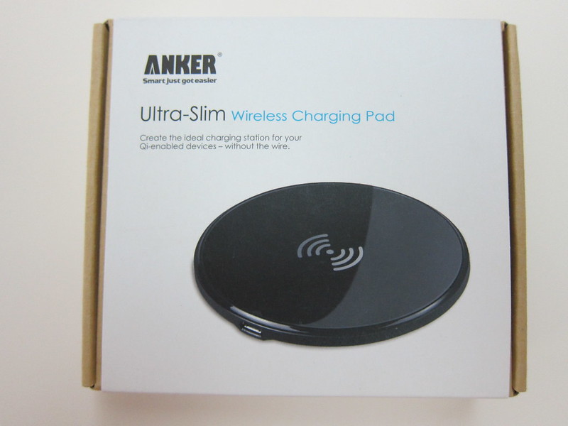 Anker Ultra-Slim Qi-Enabled Wireless Charging Pad - Box Front