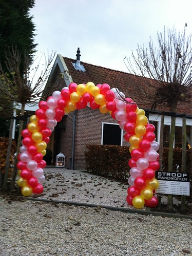Ballonboog 6m Sinterklaas bij Strooppannenkoeken Zuidland