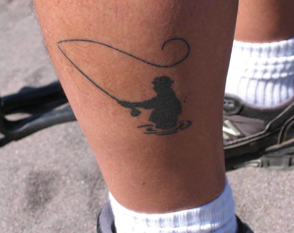 Buy Fly Fishing Hook Temporary Tattoo Sticker set of 2 Online in India   Etsy