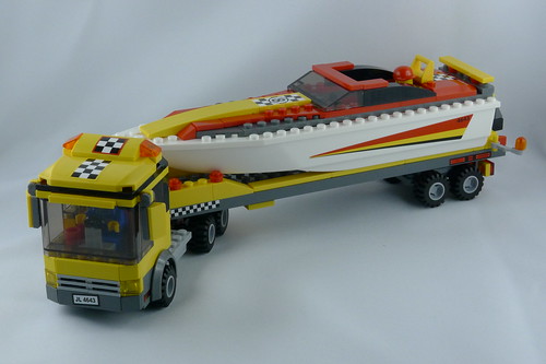 Lego City (4643) Powerboot Transporter