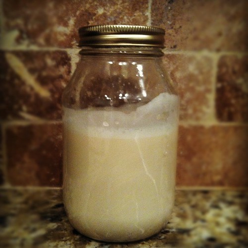 homemade almond milk @allyomally