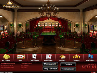 Win Palace Casino Lobby