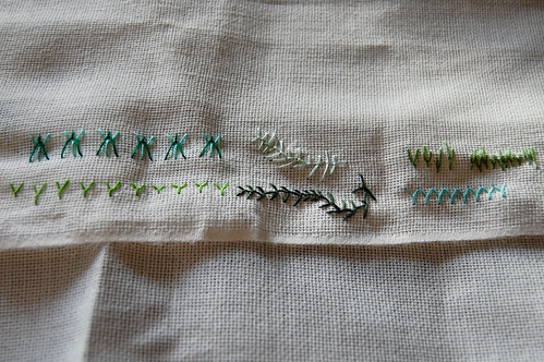 tast 2012 #1: fly stitch