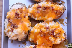 Twice Baked Potatoes after