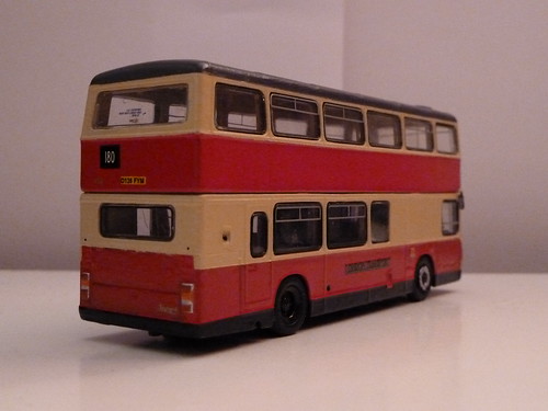 london londontransport londonbuses code3 leylandolympian selkent modelbuses l136 plumsteadgarage d136fym londontramwayscentenary
