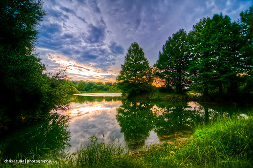 travel trees sunset summer sky usa color reflection green fall water grass clouds landscape photography nikon colorful florida gainesville wideangle tokina hdr highdynamicrange goodtimes d300 2011 ƒ28 chrisacuña