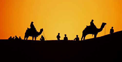 sunset sky people india landscapes sand tramonto desert dunes dune persone cielo camels paesaggi thar rajasthan deserto sabbia cammelli mat56