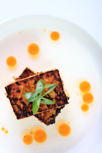 Ginger-Garlic Tofu with Fiery Chili Oil