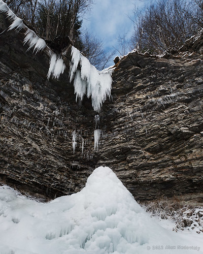 travel winter snow mountains landscape waterfall ukraine rpp
