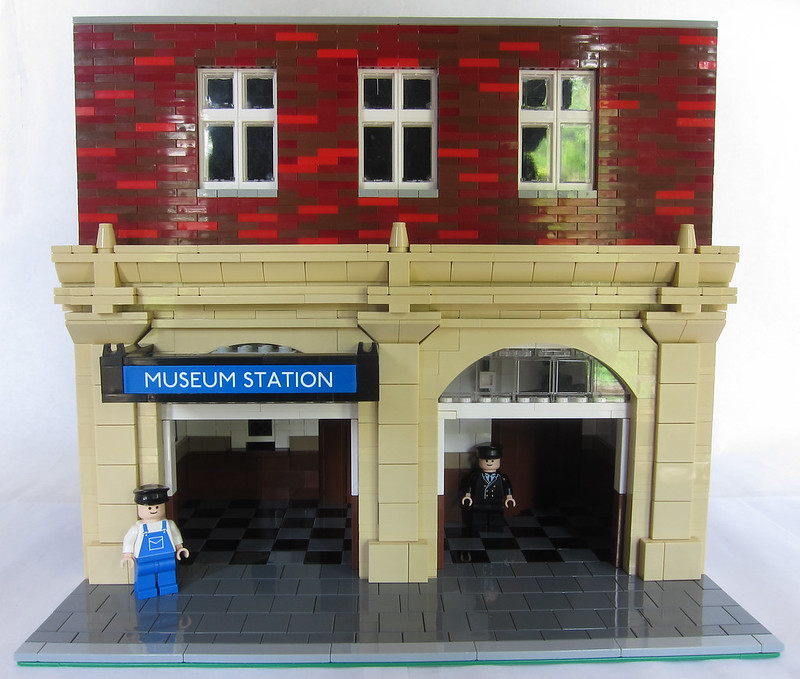 Museum London Underground tube station - LEGO Town - Eurobricks Forums